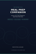 The Patient Path — Meal Prep Companion